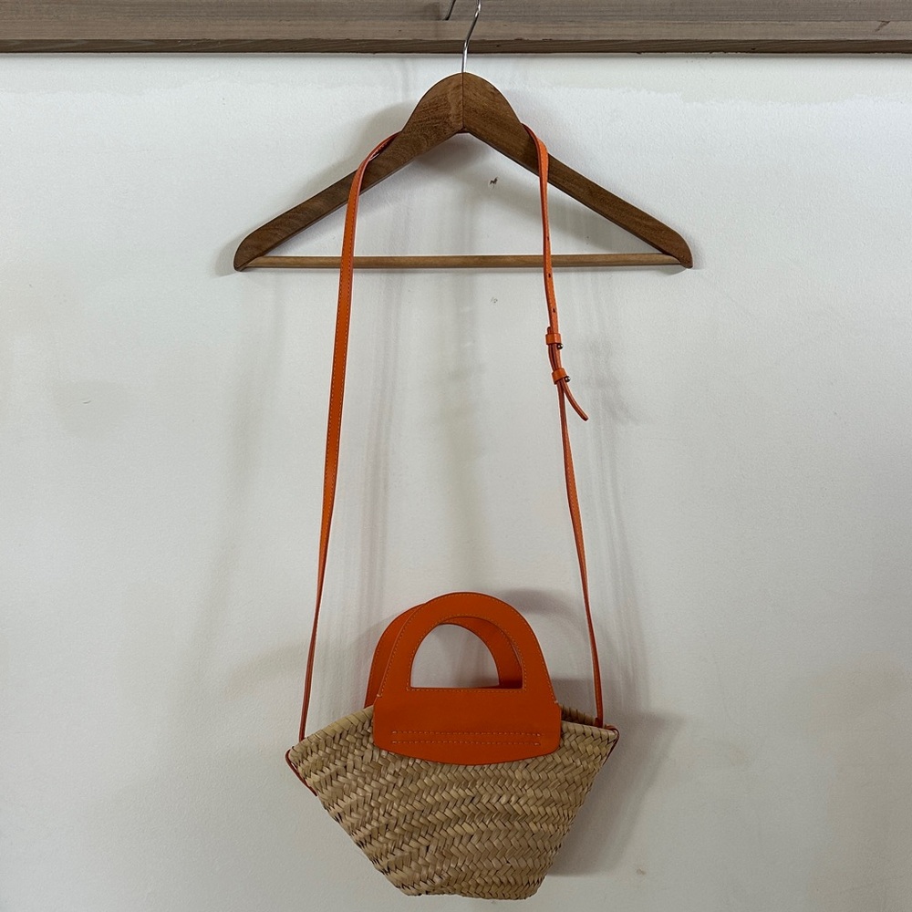 Hereu Mini Cabas Straw Handbag (Made in Spain)